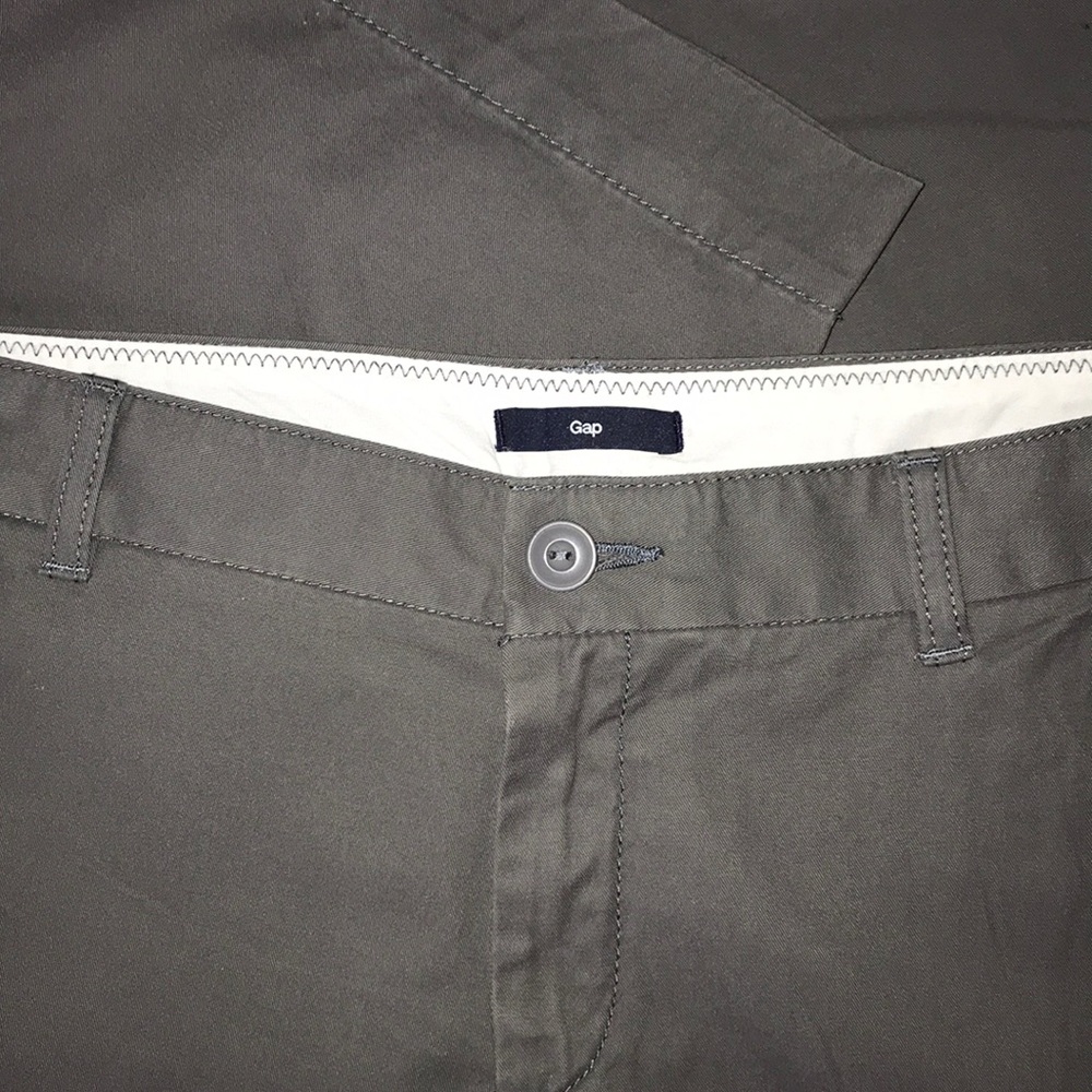 GAP Cotton Gray Pants Wide Legged 12P